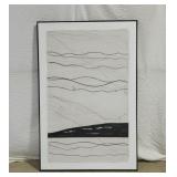 Framed Abstract Textured Canvas Wall Art