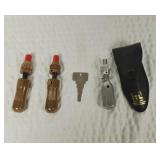 GOSO locksmith and HPC Tubular  Lock Picks