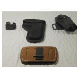 Gun Laser & Flashlight & Assorted Gun Holsters