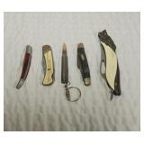 Assorted Folding Pocket Knives