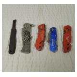Assorted Utility Knives