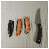 Assorted Pocket Knives and Fixed Blade