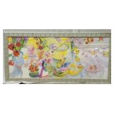 Framed Print of Janet Fish's Spring Party