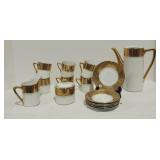Royal Crown Imperial Porcelain Demitasse Set