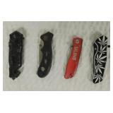 Assorted Folding Pocket Knives