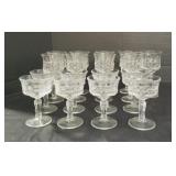 Assorted Crystal-Style Stemware