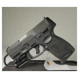Taurus 9mm Pistol with Laser