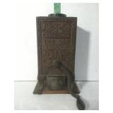 Antique Arcade Coffee Mill Grinder