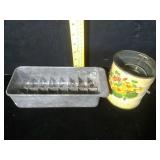 Vintage Sifter & Ice Tray