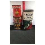 Coffee and Tobacco Tins