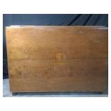 Antique Ice Cream Chest