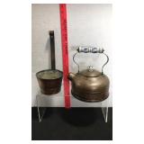 Decorative Dipper and Tea Kettle