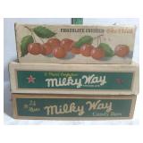Vintage Milky Way Candy Boxes