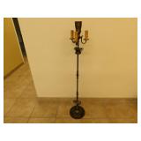 Three Bulb Bronze Floor Lamp - 57' Tall Three Bulb Bronze Floor Lamp - 57' Tall