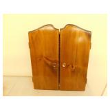 Professional Dart Board With Wooden Case Professional Dart Board With Wooden Case