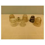 Antique glass insulators Antique glass insulators