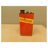 Antique metal gasoline container Antique metal gasoline container