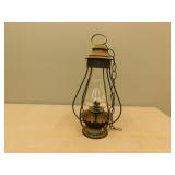 Decorative metal lantern - 16' tall Decorative metal lantern - 16' tall