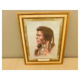 Bill Hampton Indigeneous framed picture - 18x23 Bill Hampton Indigeneous framed picture - 18x23