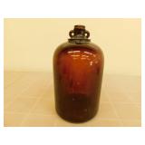 Antique one gallon amber jug Antique one gallon amber jug