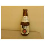 Miller Lite plastic beer sign Miller Lite plastic beer sign