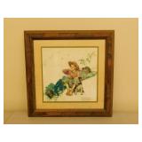 Norman Rockwell - Lazy Afternoon Framed Picture Norman Rockwell - Lazy Afternoon Framed Picture