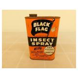 Black Flag Antique Tin Black Flag Antique Tin