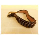 Leather bullet belt Leather bullet belt
