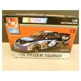 AMT ETRL Nascar # 6 Pfizer Taurus Model Car AMT ETRL Nascar # 6 Pfizer Taurus Model Car