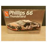 AMT ETRL Nascar Phillips 66 Thunderbird Model Car AMT ETRL Nascar Phillips 66 Thunderbird Model Car