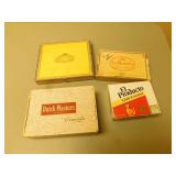 4 Collectible Cigar Boxes 4 Collectible Cigar Boxes