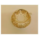 Paragon Gold Bell Flower Teacup and Saucer Paragon Gold Bell Flower Teacup and Saucer