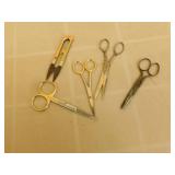 Collection of Embroidery Scissors Collection of Embroidery Scissors