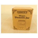 COMFIFY UTENSILS MASON JAR - NEW COMFIFY UTENSILS MASON JAR - NEW