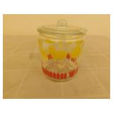 Vintage Glass Canister (Bunny, Rabbits, Ducks) Vintage Glass Canister (Bunny, Rabbits, Ducks)