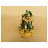 Occupied Japan Pixie Elf Planter / Pen Holder Occupied Japan Pixie Elf Planter / Pen Holder