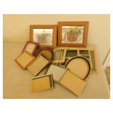 PICTURE FRAMES- VARIOUS SIZES AND SHAPES PICTURE FRAMES- VARIOUS SIZES AND SHAPES
