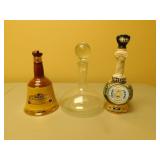 3 Collectible Decantors 3 Collectible Decantors
