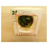 Alderbrook 1996 Collectible Christmas Bulb Alderbrook 1996 Collectible Christmas Bulb