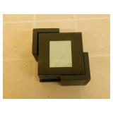 Set of 4 Black Photo Coasters Set of 4 Black Photo Coasters