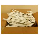 47 White Hangers 47 White Hangers