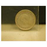 1947 ML Canadian Silver 10 Cent Coin