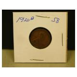 1920D US Wheat One Cent Coin