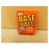 1982 Fleer Baseball Wax Pack