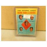 1962 Topps Hank Aaron Home Run Leader #3