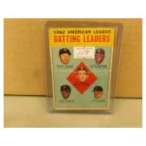 1962 Topps Mickey Mantle Batting Leader #2