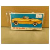 1961 Topps Tall Boy Sports Cars Borgward