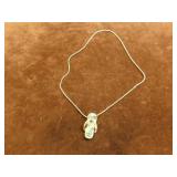 Decorative Flip Flop Necklace Decorative Flip Flop Necklace