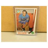 1969-70 OPC Jacques Plante #180 Rookie Hockey Card