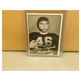 1961 Topps Gene Flipski #19 CFL Football Card